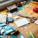 descubra como transformar seus cartões antigos em etiquetas úteis e práticas para organizar seu dia a dia de forma sustentável e criativa.