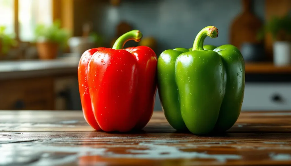 descubra qual é mais saudável: pimentos vermelhos ou verdes. comparei os dois por 30 dias para revelar seus benefícios nutricionais e impactos na saúde.