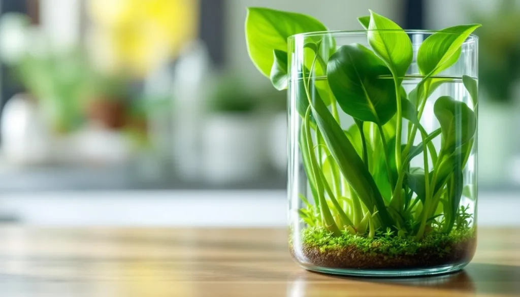 descubra os resultados incríveis de cultivar plantas na água por 30 dias. veja como essa técnica simples pode transformar o cultivo de suas plantas de forma prática e eficiente.