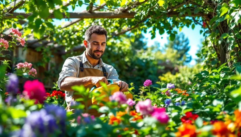jardineiros que usam sombra parcial para proteger plantas enfrentam menos desafios durante ondas de calor, garantindo jardins mais saudáveis e resistentes.