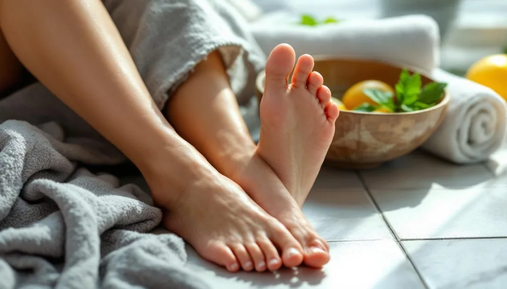 descubra um truque eficaz que alivia pés cansados em minutos, sem usar sal grosso ou massagens. sinta o conforto imediato e renove suas energias!