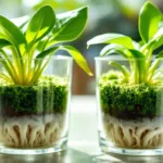 descubra como propagar jiboia e filodendro facilmente, mesmo sem terra ou água, com este truque infalível para suas plantas crescerem saudáveis.