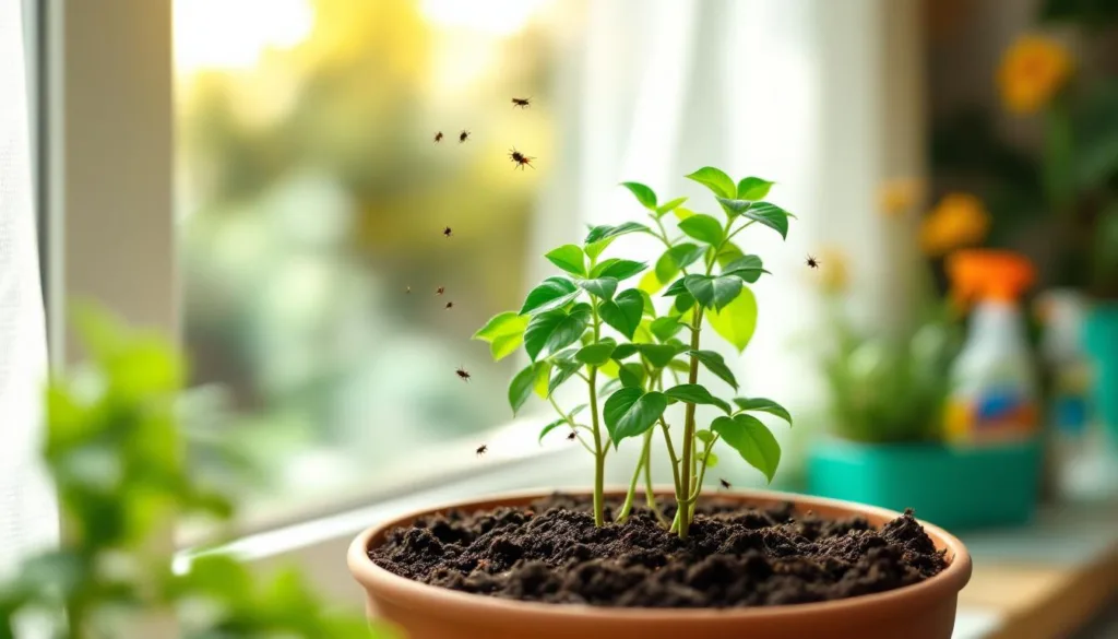 descubra por que suas plantas continuam com moscas dos fungos mesmo após cuidados e aprenda a eliminá-las de forma eficaz para manter suas plantas saudáveis.