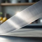 descubra por que algumas facas possuem um orifício na lâmina e qual a sua função prática na cozinha, melhorando o corte e o manuseio.