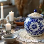 descubra por que o frasco de arroz atrai abundância e aprenda a realizar esse ritual de forma simples e eficaz para transformar sua vida.