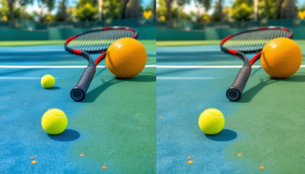 desafie sua visão com este puzzle difícil: encontre as 3 diferenças entre as imagens de tenistas em apenas 35 segundos. teste sua atenção agora!