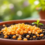 descubra como sementes de laranja podem melhorar o substrato do seu vaso ao longo do tempo com este truque simples e eficaz.