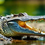 descubra por que os crocodilos passam horas de boca aberta, explicação de um especialista sobre esse comportamento fascinante e seus benefícios.