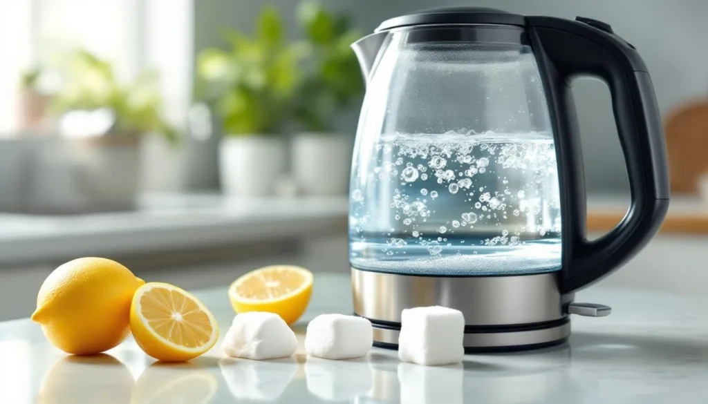 descubra um truque simples que explica por que 4 pedaços na chaleira ajudam a eliminar o calcário rapidamente e mantendo seu equipamento sempre limpo.